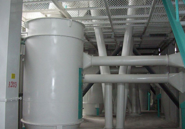 天津王經理定購的面粉廠旋風除塵器、布袋除塵器已發貨